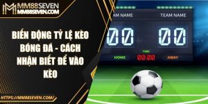 Biến động tỷ lệ kèo bóng đá - Cách nhận biết để vào kèo